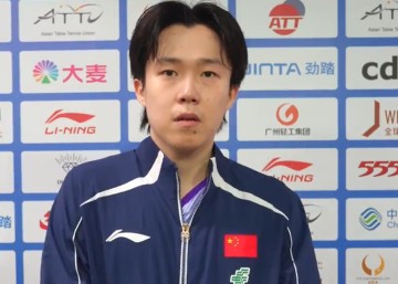 PG电子-王楚钦横扫阿卜杜勒瓦哈卜采访：第二局找状态失误，小组赛满意！